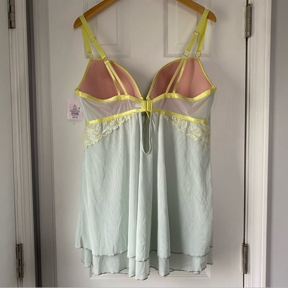 Auden push-up babydoll top. size s - Picture 4 of 9